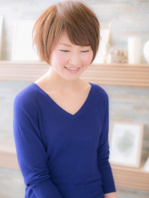 大人かわいい☆ナチュラルショートb