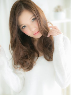 フリルみたいな♪…”くびれカールロング”b