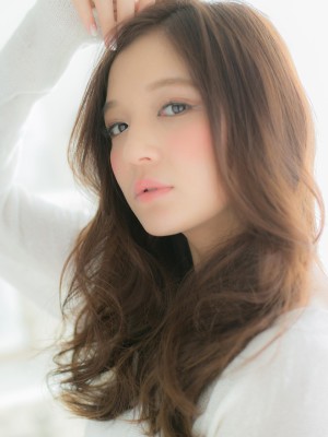 フリルみたいな♪…”くびれカールロング”a