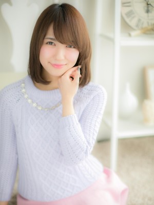 毛先くるん♪好感度大の優等生ミディa