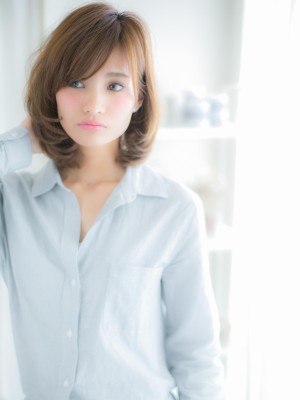 シフォンカールで…大人レディ・セミディa