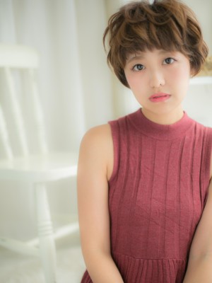 個性ある女の子ショートａ