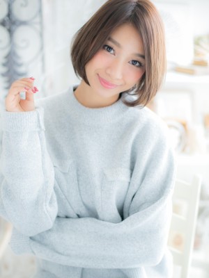 好印象なフェミニンボブｂ