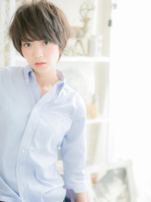 好感！なごみ系のふんわりショートb