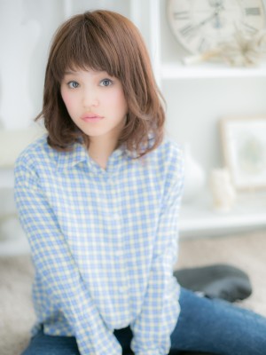 眉見せでハッピーフェイス☆ｃ