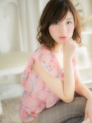ぐっと可愛らしさＵＰ！な‥ふわミディｃ