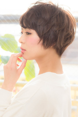 【hair coucou】カジュアルショート　ｖｓ