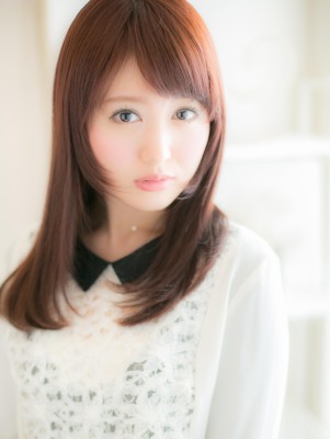 姫カット風☆カジュアルロングa