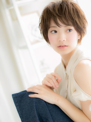 ピュアな透明感”美人顔”ショートa