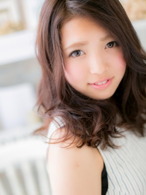 大人 ウェーブ ミディアムa