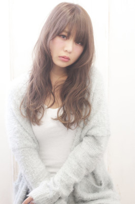 大人可愛いカジュアルカールのデジタルパーマ　簡単スタイリング
