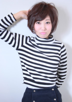 [Allie]大人可愛い♪フェミニンショートボブ☆