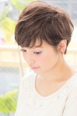 【hair coucou】コンパクト無造作ショート