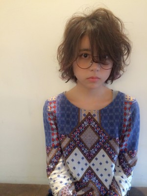 外国人風柔らか質感☆うざバング☆ショート 外国人風柔らか質感☆うざバング☆ショートのイメージ画像