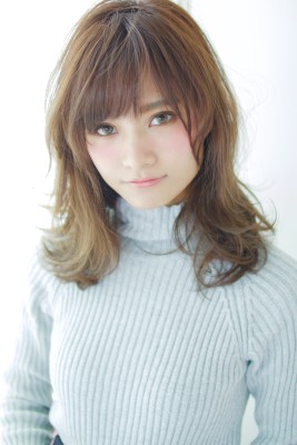 ニュアンスカールエアリーボブエアリーカールふわふわボブA