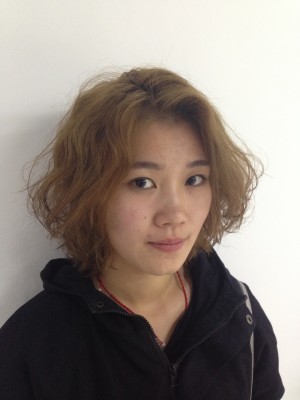 甘めバング抜け感ラウンドボブ鎖骨ナチュラルセミディ