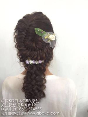 大人かわいいカジュアル編み込み☆ドレススタイル