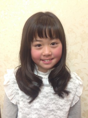 眉上バングエッジモード☆コケティッシュ抜け感フェアリー