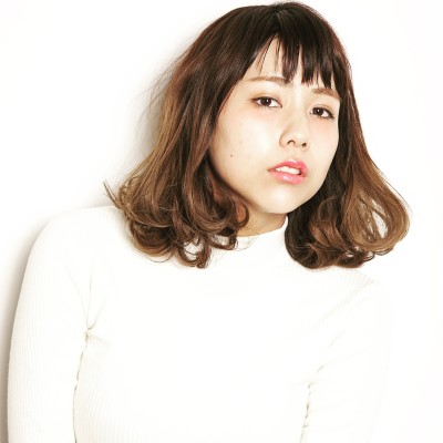 フェミニンワンカールボブ☆