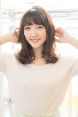 【hair coucou】暗髪ドレープくびれミディ