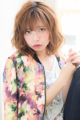【hair coucou】ふわふわドレープボブミディ