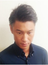 ツーブロック七三