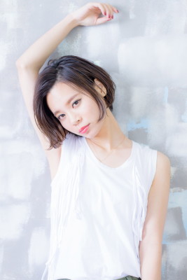 360度きれいに見える大人可愛いショートボブ♪　小山　佳彦