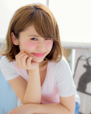 Neolive aim カジュアル可愛いボブスタイル 高橋彩 Neolive aim カジュアル可愛いボブスタイル 高橋彩