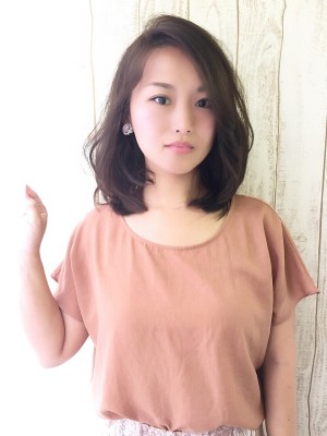オトナ可愛いナチュラルミディbymaho