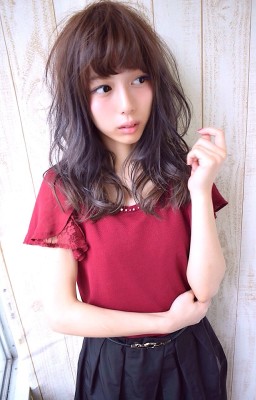 大人かわいいふわふわミディby柴立吉之助