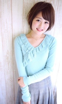 大人かわいいフェミニンボブby柴立吉之助