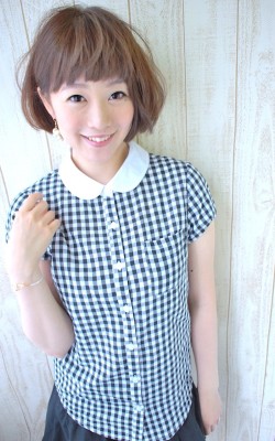 大人かわいいナチュラルボブby柴立吉之助