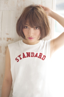 人気No、1ボブディ♪ドライヤーで内巻き簡単♪／山崎