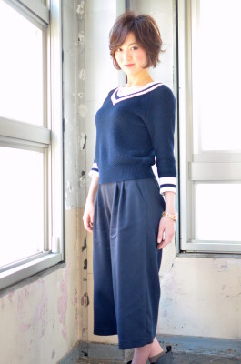 ショートなフェミニンスタイル