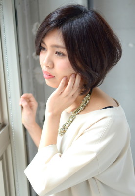 ナチュラルドライで決まるショート