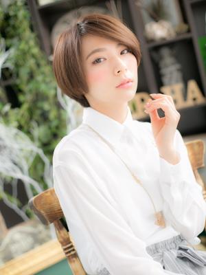 シンプル＆ラフな自然体ショート