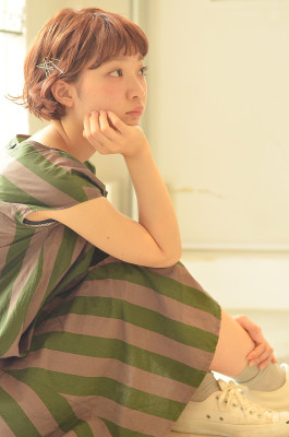 ☆まぁるいシルエットのほっこりボブ☆【coii】