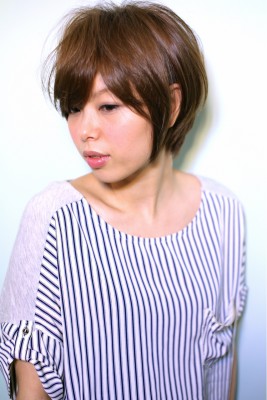 似合わせカットで作る☆大人可愛い小顔ショート☆