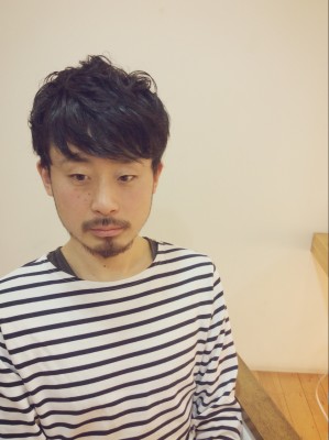 スーツにも似合うツーブロック