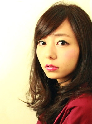 大人かわいいフェミニンロング