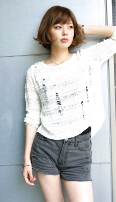 エアリー感のあるボブ 《RENJISHI》 エアリー感のあるボブ 《RENJISHI》のイメージ画像