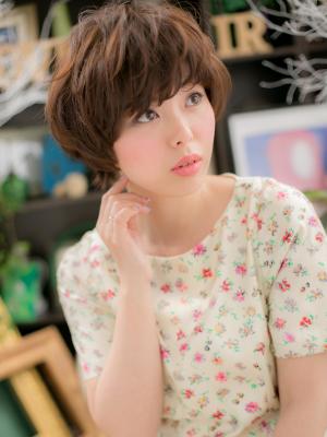 動きのある重め☆フェミショートa
