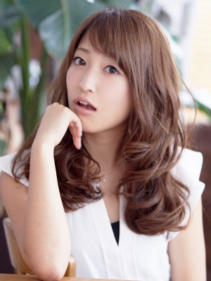 柔らかなフワフワパーマで作る女子力増パーマ☆　巣鴨店