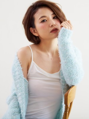 ショートボブで魅せる☆おフェロパーマスタイル☆　巣鴨店