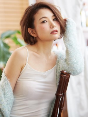 ショートボブで魅せる☆おフェロパーマスタイル☆　巣鴨店