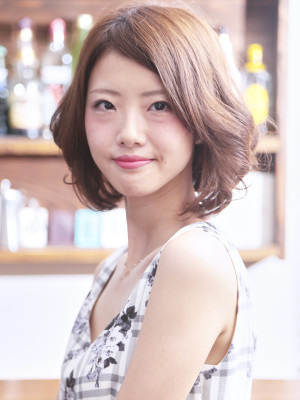 ≪≪ウェーブ感のある大人落ちつきのボブスタイル≫≫　巣鴨店