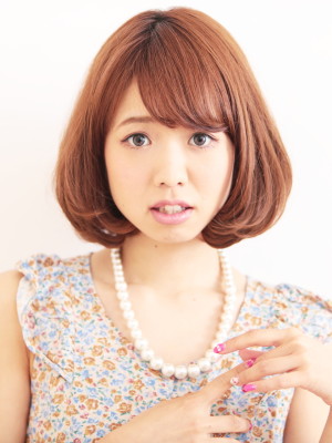 ☆愛され☆シフォンバランスワンカールボブ♪