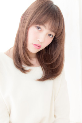 サラサラストレートミディ K-0033