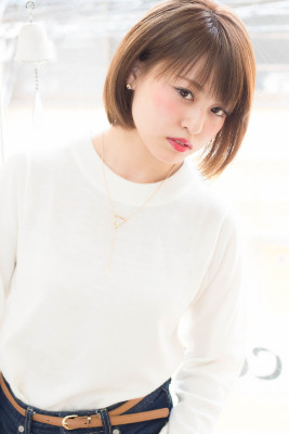 【hair coucou】ナチュラル感ボブ