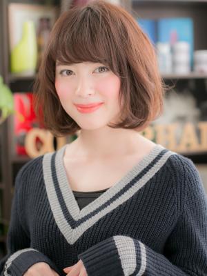 ニュアンスカールの、、重軽フェミニン